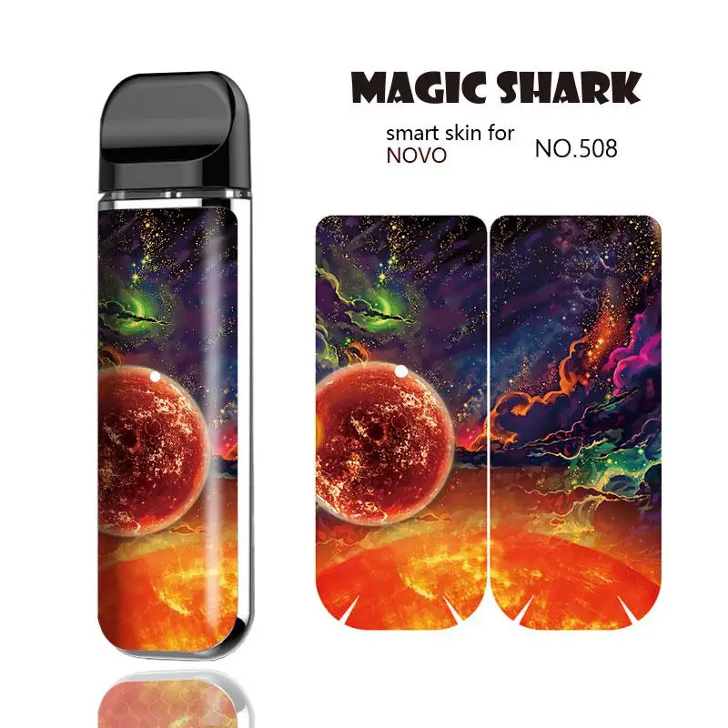 Ударопрочный чехол-наклейка из ПВХ для Smok Novo E Cigar 506-516 | Мобильные телефоны и