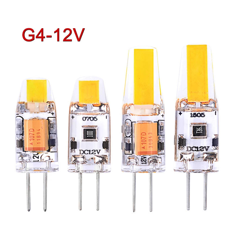 Новая светодиодная лампа G4 с регулируемой яркостью 3 Вт 6 мини DC/AC 12 В лампады