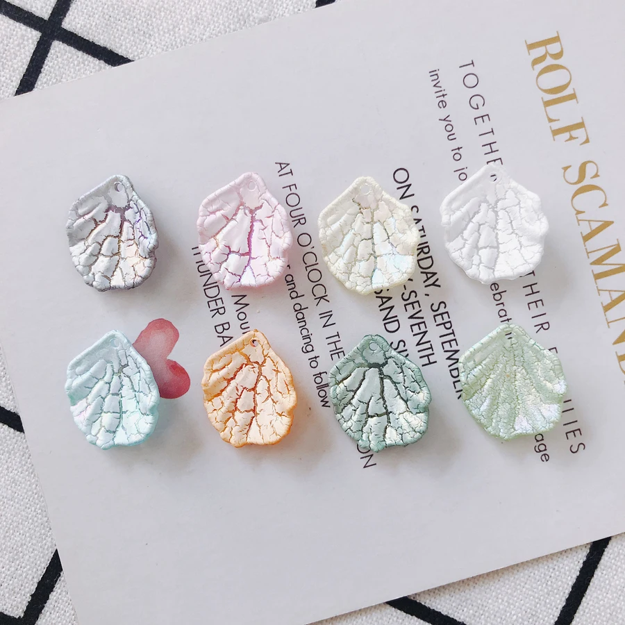 20 pieces / lotDIY Korean jewelry earrings bracelet material art shell shape pendant accessoriesOther | Украшения и аксессуары
