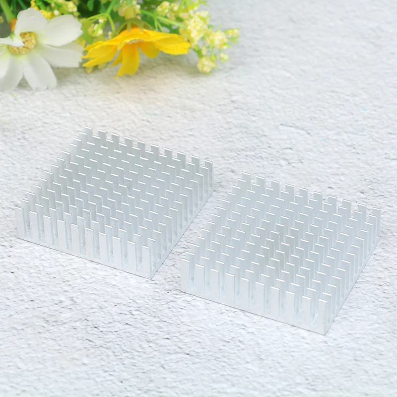 2 шт. алюминиевый радиатор охлаждающий кулер для электронного чипа IC