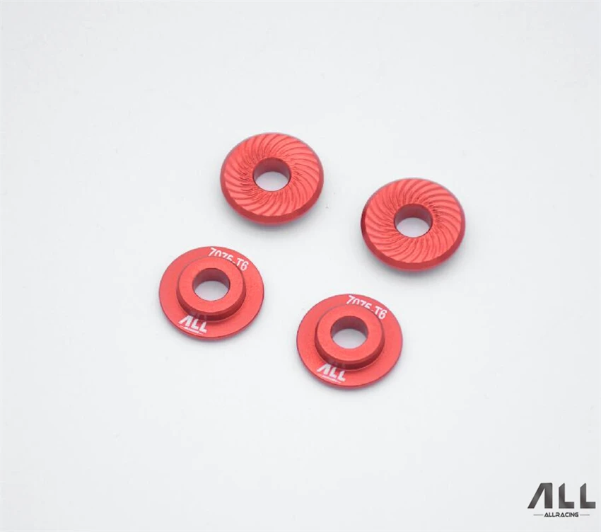 Алюминиевая AL7075 t6 прокладка адаптера гайки колеса для 1/7 Traxxas udr RC автозапчасти 4