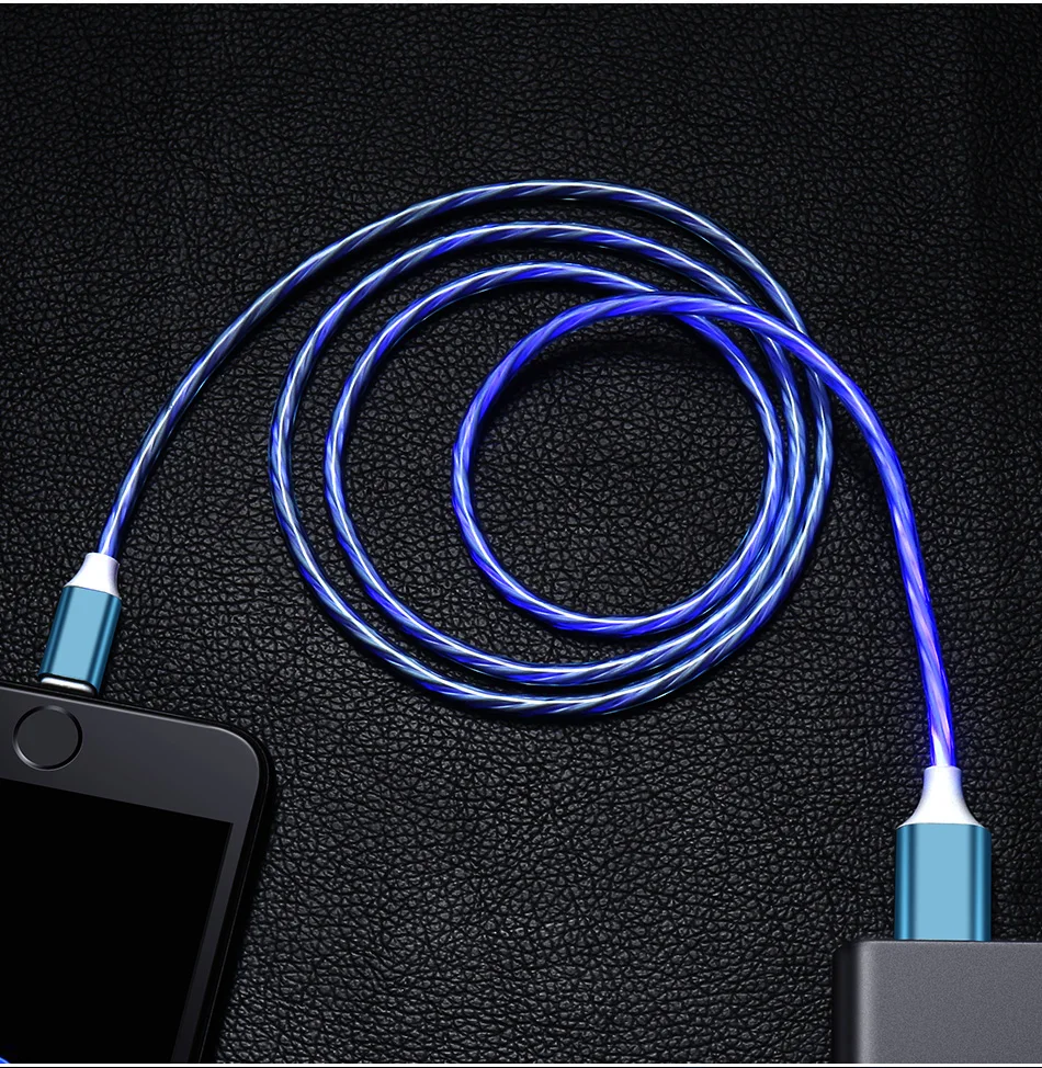 KISSCASE Micro USB кабель для huawei Honor Xiaomi Redmi Зарядка Синхронизация данных Кабельное освещение Micro USB 1 м универсальный кабель для android-устройств Кабо