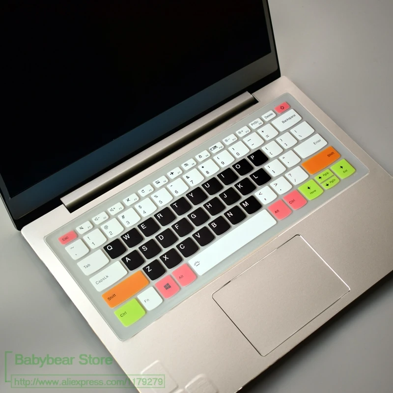 Силиконовый чехол для клавиатуры lenovo Ideapad 2017 s (14 дюймов) 13 3 14 720S 14IKB 520s дюймов|Чехлы