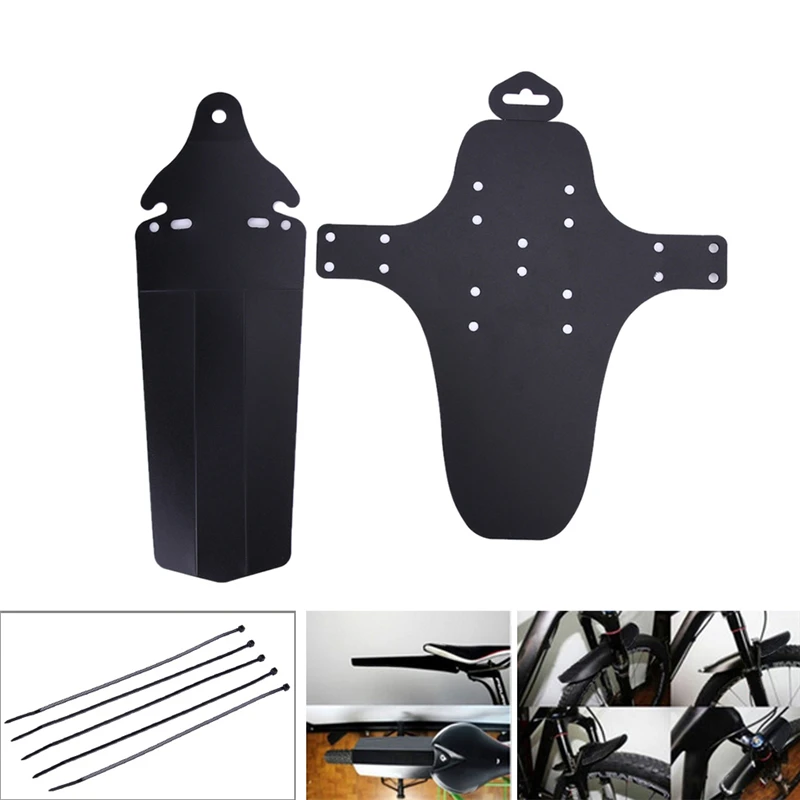 Ultra Lightweight Black Bicycle Mudguard High Quality Bike Perfect Front And Rear Set|front mudguard bike|front mudguardset bicycle |