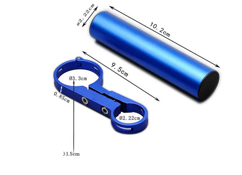 УГЛЕРОДНЫЙ удлинитель руля уличный MTB велосипедный фонарь Спидометр фонарик