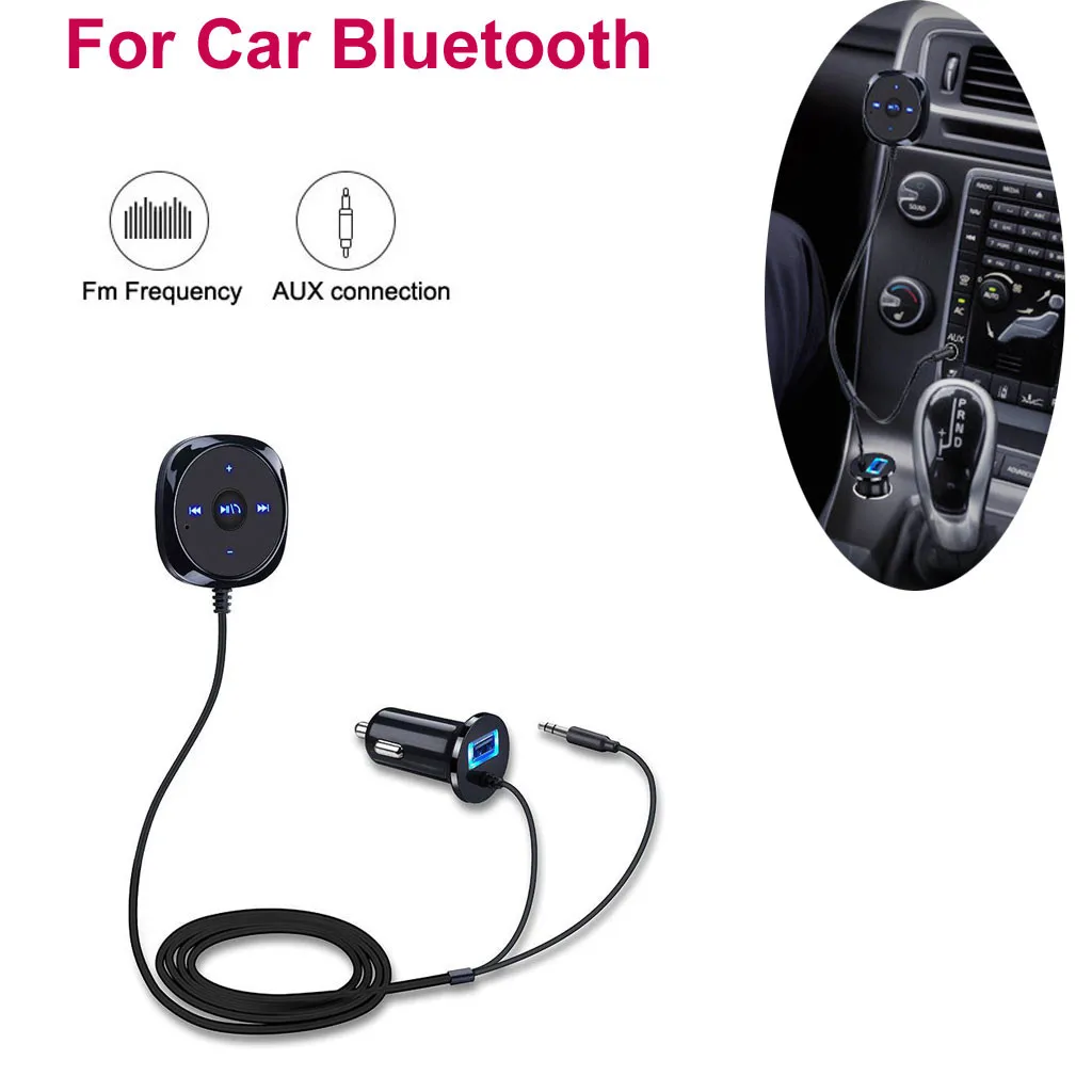 Bluetooth FM передатчик Mp3 автомобильный аудио беспроводной плеер Автомобильный