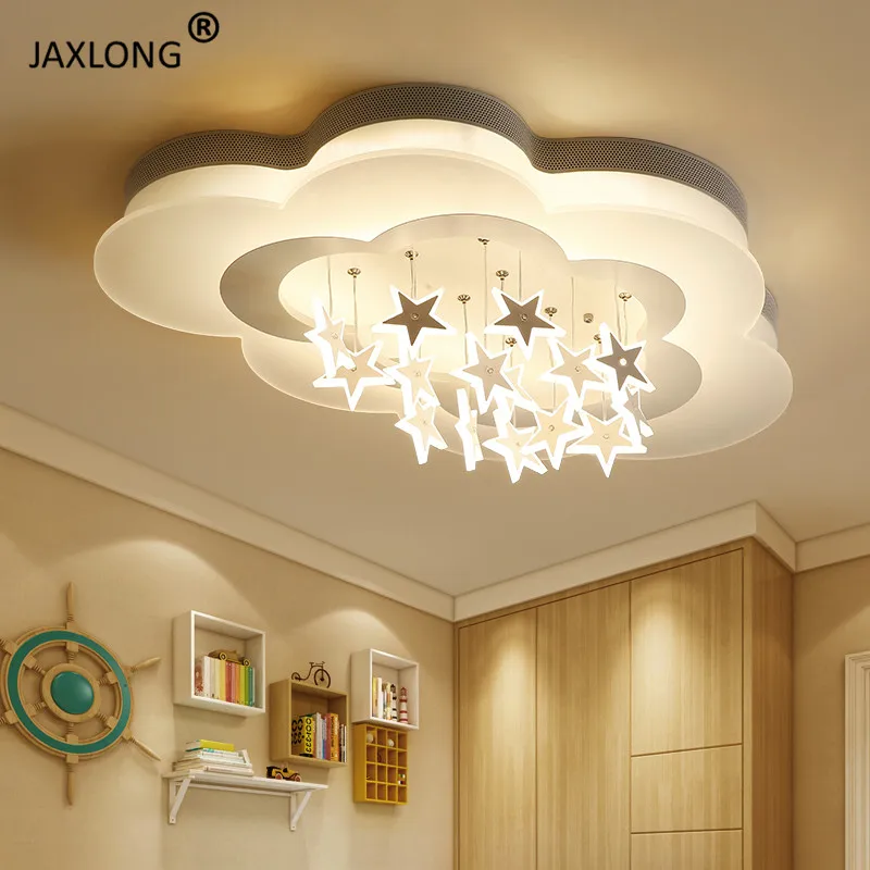 Modern LED Lighting Light Fixture Kids Room Creative Personality Clouds Ceiling Lamp Living Bedroom Home Lights | Лампы и освещение