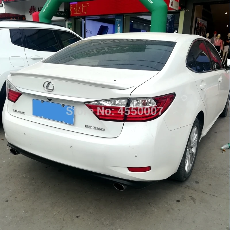 Высокое качество ABS Материал Неокрашенный заднее крыло автомобиля Спойлер для