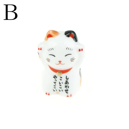 Lucky cat держатель для палочек японские керамические палочки для еды Уход Керамическая фигура «Счастливая Кошечка» домашний отель керамика s милый