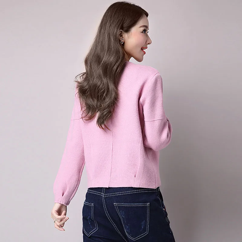 Фото Short women's cardigan Knitted Black Sweater Jumper Knitwear Outwear Fashion Autumn Sweaters Cotton Female Elegant Jumpers Short women's cardigan Knitted Black Sweater Jumper Knitwear Outwear Fashion Autumn Sweaters Cotton Female Elegant Jumpers