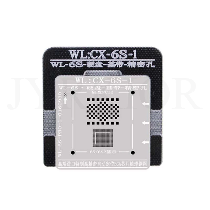 Jyrkior жесткий диск NAND Baseband IC чип завод жестяная стальная сетка BGA трафарет шаблон для iPhone 5 5S 6 6s 7 7P XR-XS-MAX