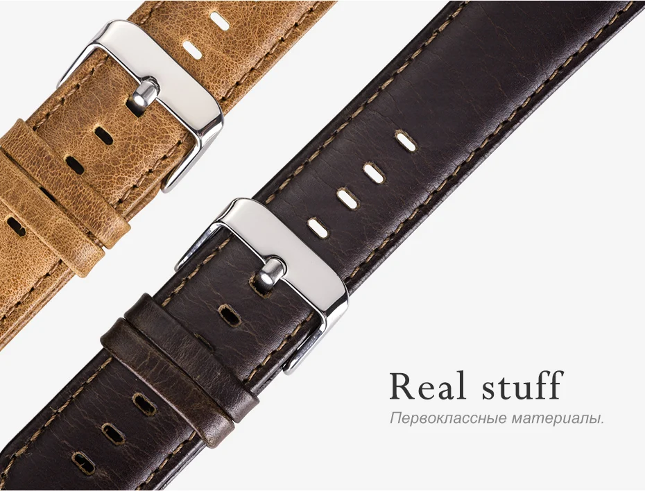 HOCO Quick Release Watch Band 22 мм ремешок из натуральной кожи для samsung gear S3 Classic Frontier Galaxy Watch 46 мм Смарт-часы