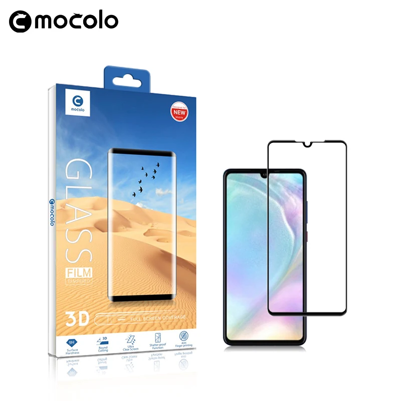 for Huawei P30 Screen Protector Mocolo Full Cover 9H Tempered Glass film P 30 PRO front | Мобильные телефоны и аксессуары
