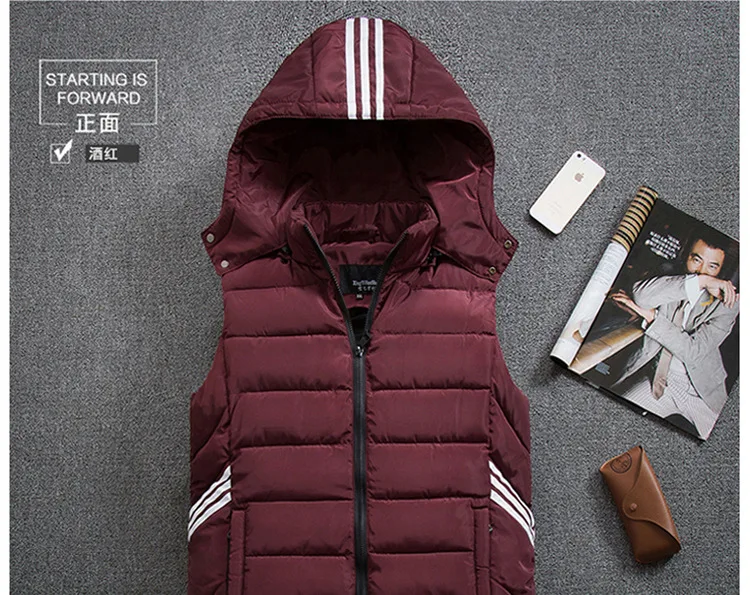 Мужской зимний жилет с хлопковой подкладкой размера плюс 5XL 6XL 7XL 8XL 150 кг, модные мужские жилеты 75