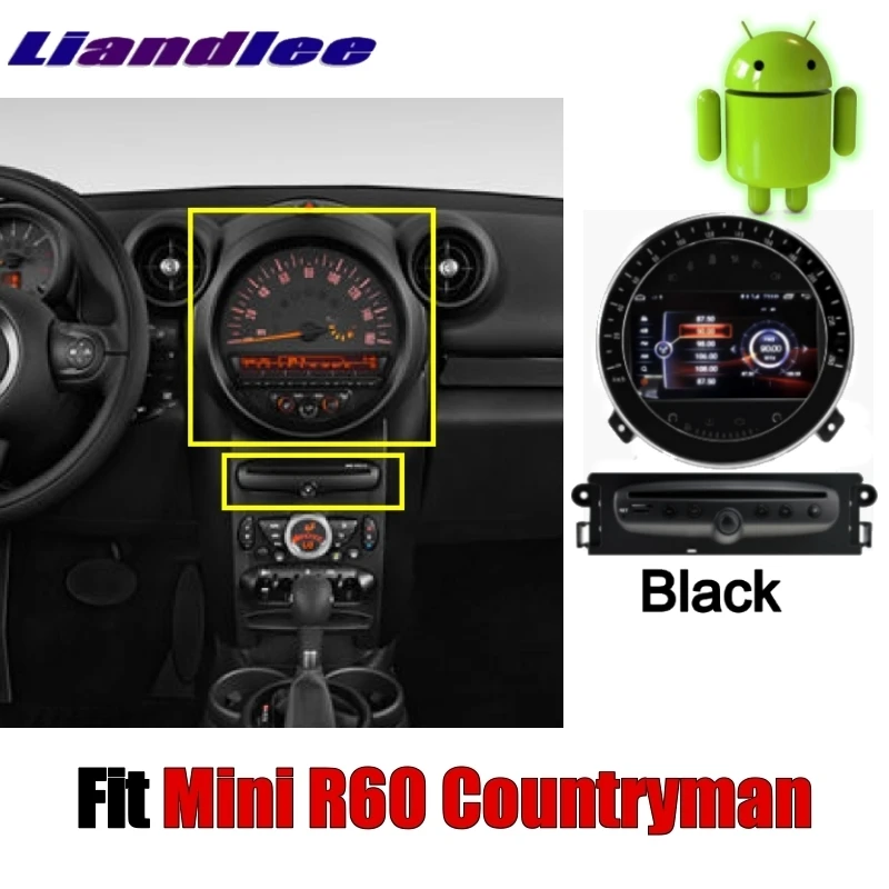Liandlee Автомобильный мультимедийный без dvd-плеера NAVI для Mini Countryman R60 2010~ Android система автомобиля Радио Стерео gps 4G навигация