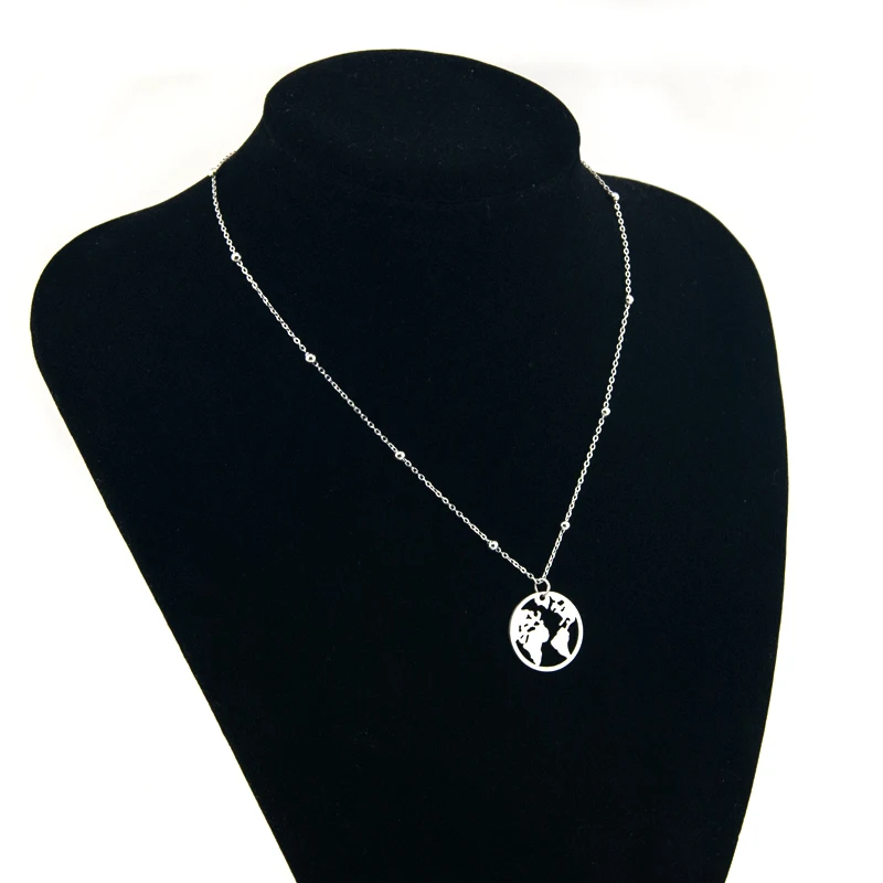 Ожерелья из нержавеющей стали 100% для женщин и мужчин металлическое ожерелье