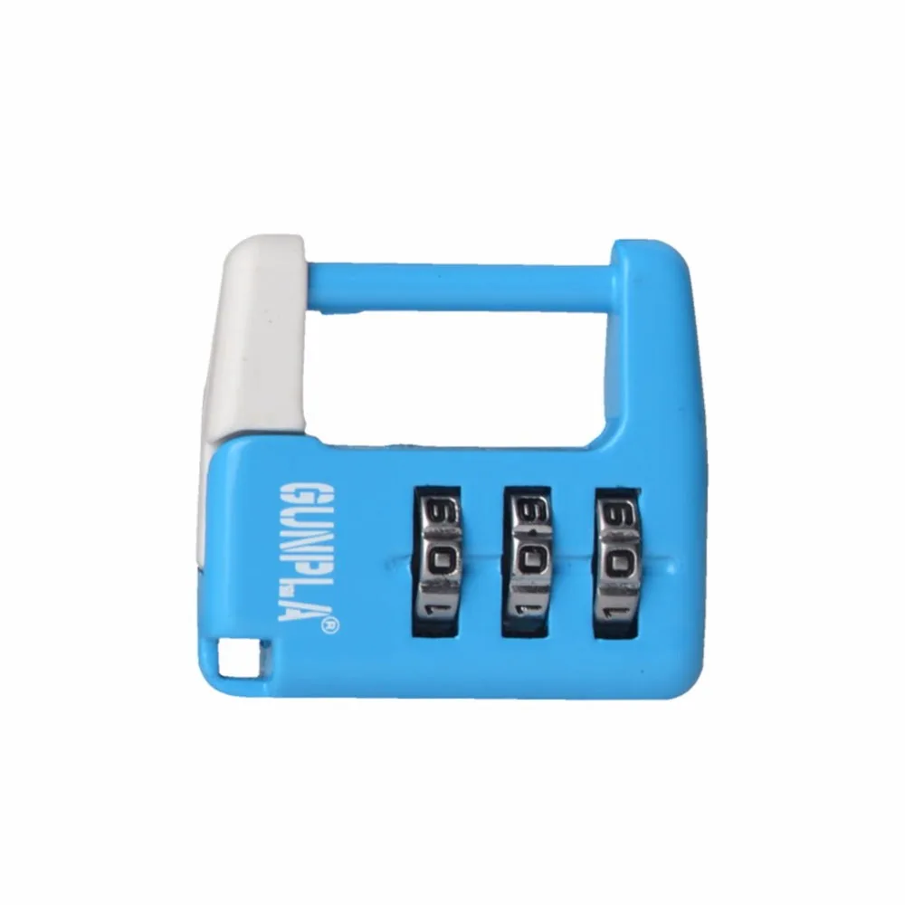 1 шт. Пароль безопасности замки 3 цифры Комбинации замок для масштабных дорожных