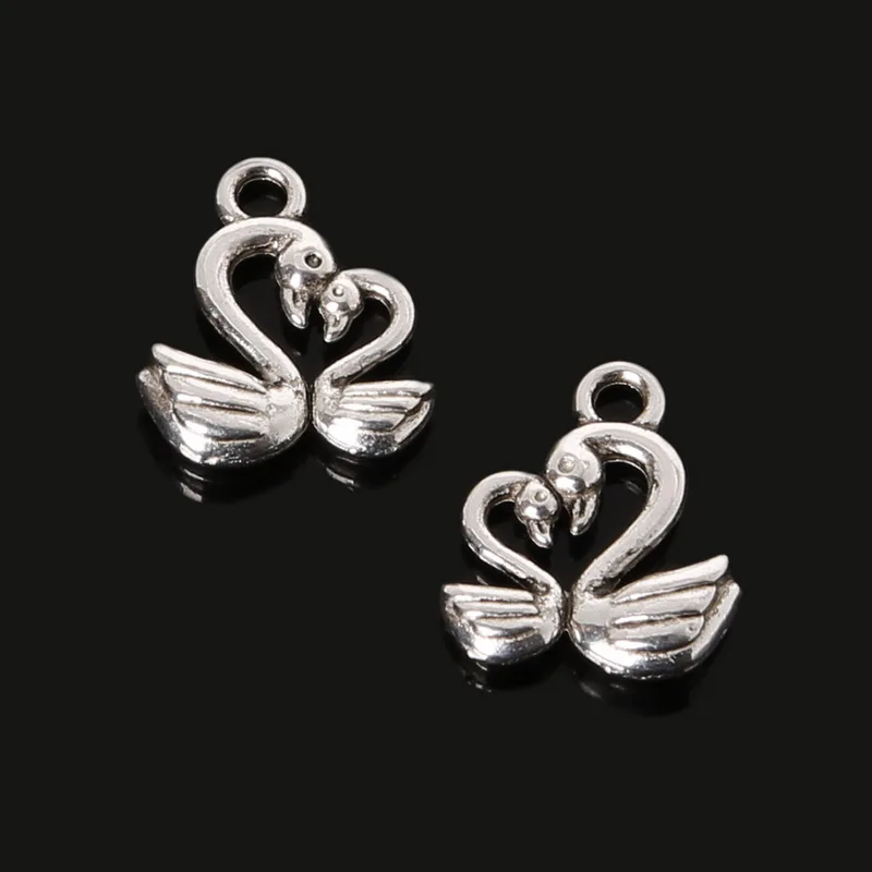 Подвески для самостоятельного изготовления ювелирных изделий 12 шт. 13x15 мм из