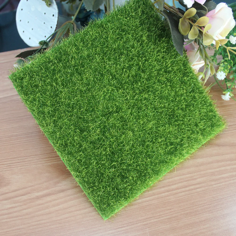 Искусственный мох Горшок для рукоделия в виде грибов Сказочная искусственная