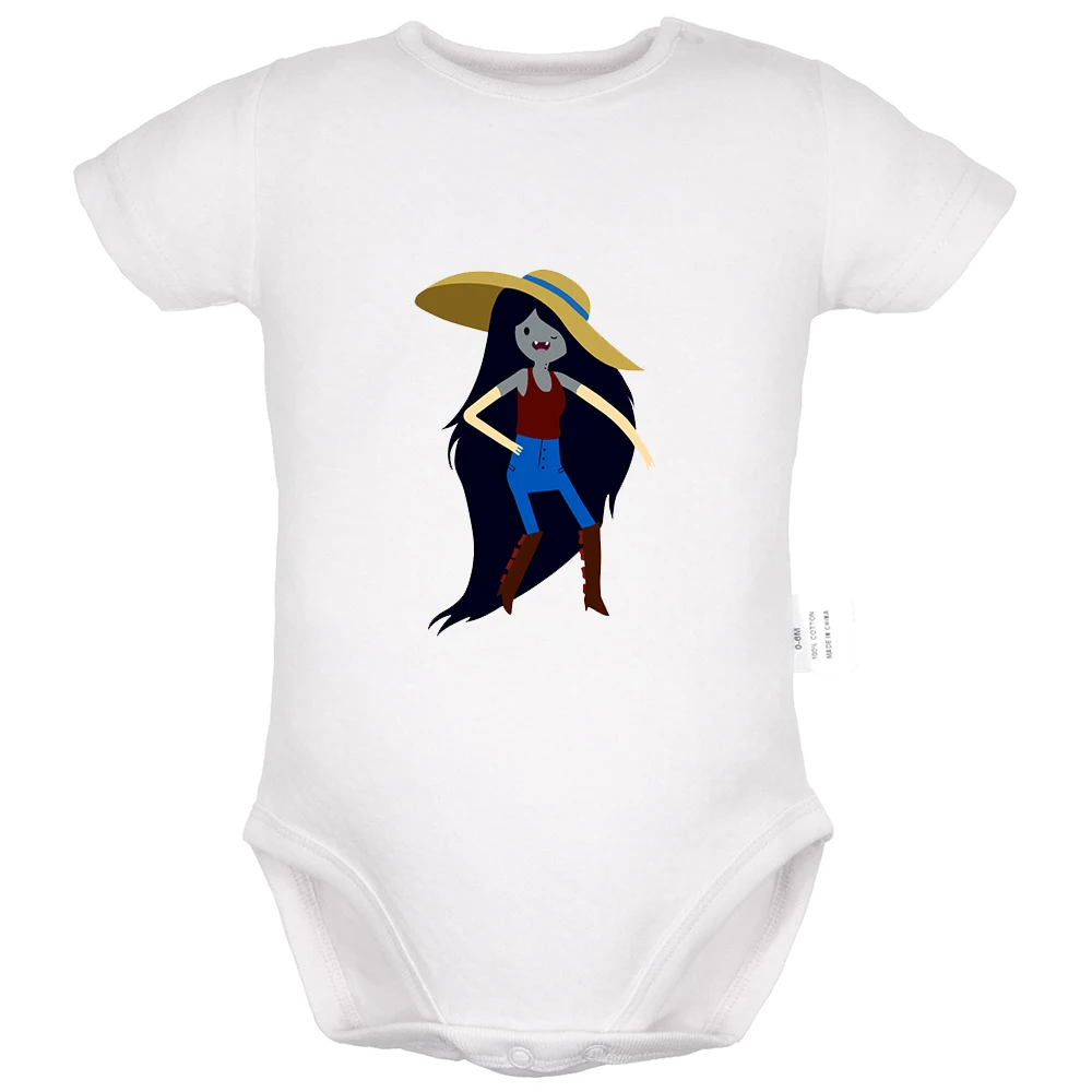 Adventure Time with Finn Джейк Марселин Королева вампиров дизайн детское боди для новорожденных детей с года до трех