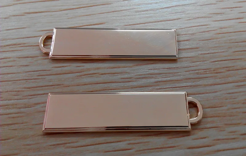 Индивидуальные металлические этикетки для одежды аксессуары на молнии слайдеры