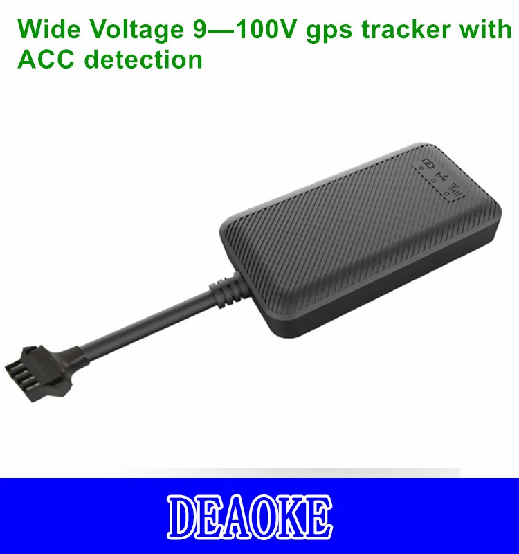 Автомобильный GPS/GPRS/GSM трекер для мотоцикла DEAOKE супер широкий диапазон напряжения