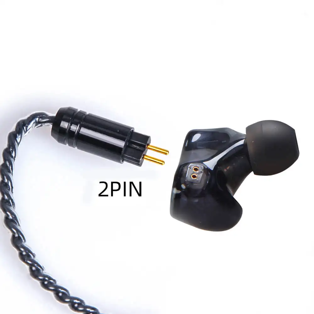 FDBRO 2019 Новинка 1BA + 1DD Внутриканальные наушники HIFI гарнитура бас DJ металлические 2PIN