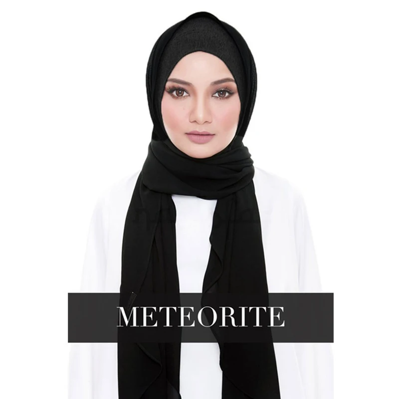 Black Hijab Пайетки Абая Дубай, Турция хиджаб мусульманское платье Кафтан Абая s для женщин jilbaba кафтан ИД исламский халат одежда Рамадан Elbise Giyim - Цвет: Black Hijab