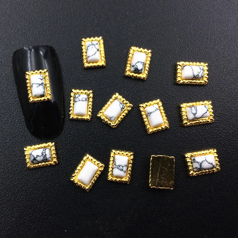 100 шт./пакет новинка 2017 японское 3D украшение для ногтей кавайный металлический