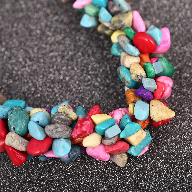 Ожерелье Hesiod Collier Femme с натуральными драгоценными камнями модное ожерелье из