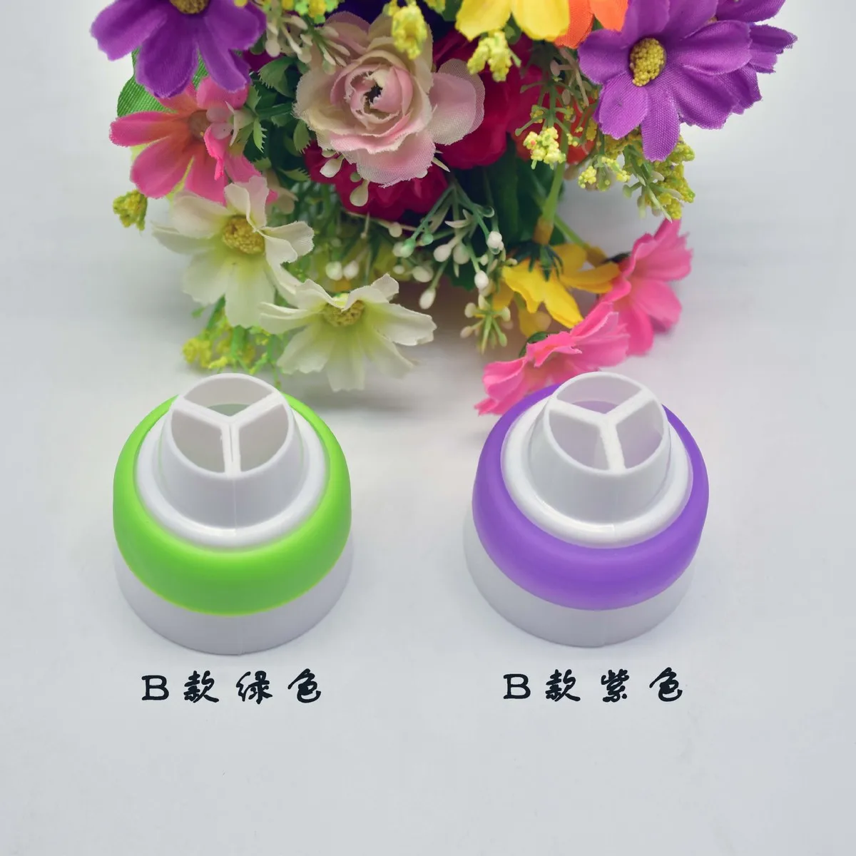 Food grade baking tool /3 hole 3 color butter mounting bag converter three mouth DIY wholesale | Дом и сад
