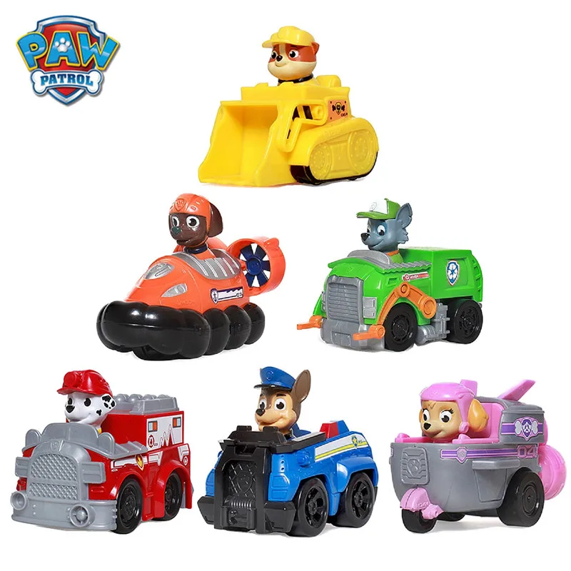 Новый Щенячий патруль собака Аниме Фигурка щенок игрушка фигурка модель Patrulla Canina