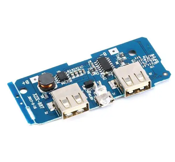 2 шт. Dual Micro USB 3.7 В до 5 2A мобильный Запасные Аккумуляторы для телефонов DIY 18650