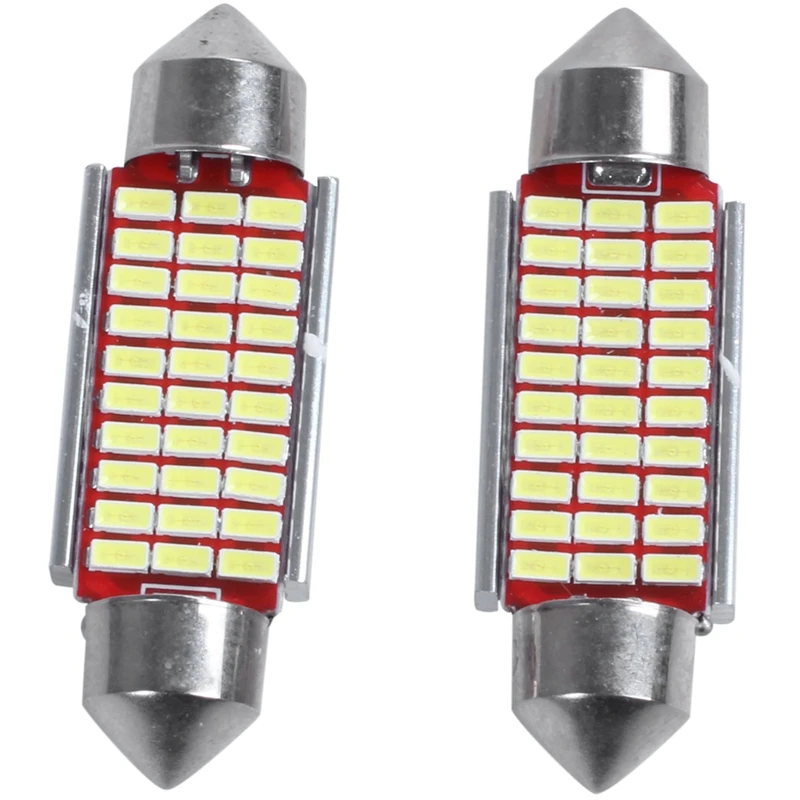 2 шт. C5W C10W 3014 Festoon Led Canbus автомобильная лампа Inteiror светильник номерного знака