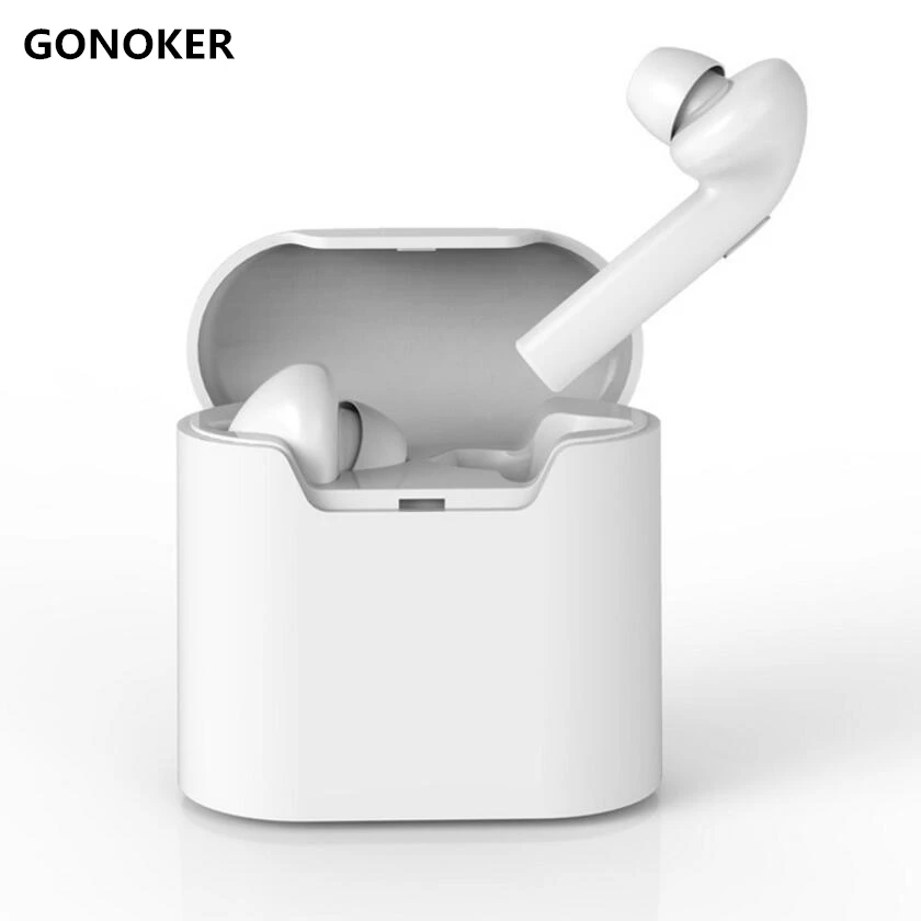 Gonoker Mini AIR7E Bluetooth наушники TWS беспроводные супер легкие V4.2 действительно