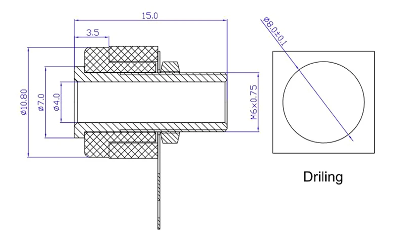 1 шт. 4 мм 19A медный банановый панельный штекер связывающий столб аудио адаптер