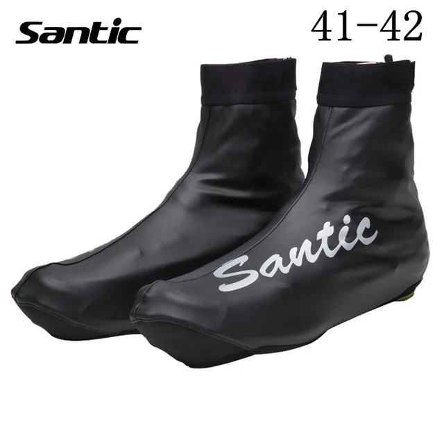Santic велосипедная обувь, покрытие MTB, Шоссейная велосипедная обувь, зимние бахилы, защита от ветра, 5C09039H - Цвет: 41 42