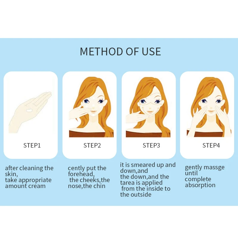 

30g Hyaluronic Acid Face Creams Moisturizing Whitening Creams Hydrating Anti-Aging Anti Wrinkle Cream Skin Care 2019