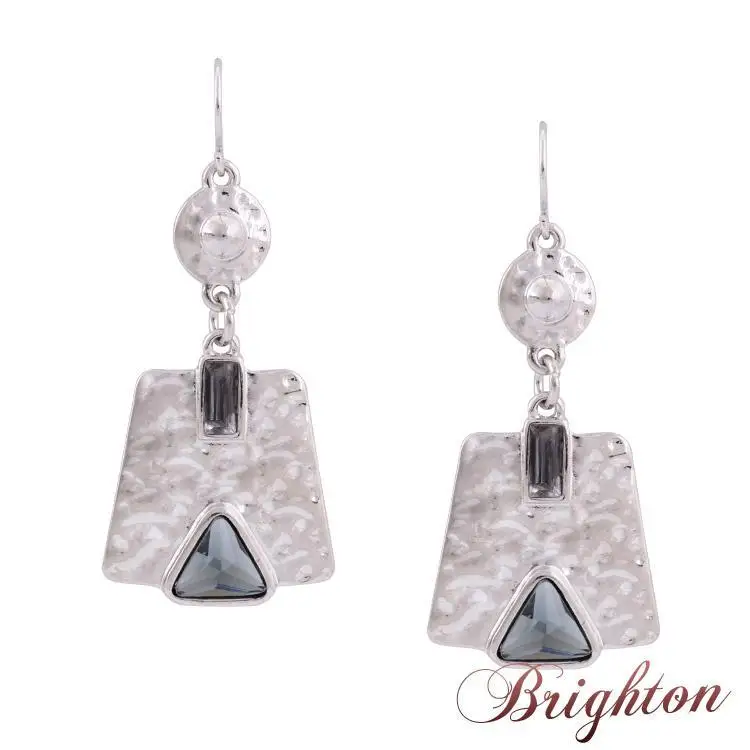 Women CZ Diamond Fashion Jewelry Brincos Vintage Exaggerated Black Big Crystal Chunky Silver Plated Statement Dangle Earrings | Украшения и