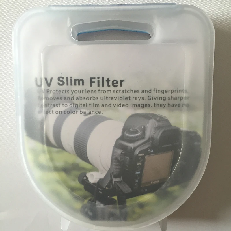 Цветной фильтр для объектива UV Star 49 52 55 58 62 67 72 77 мм Nikon Canon EOS 7D 5D 6D 50D 60D 600D D5200 D3300 D3200