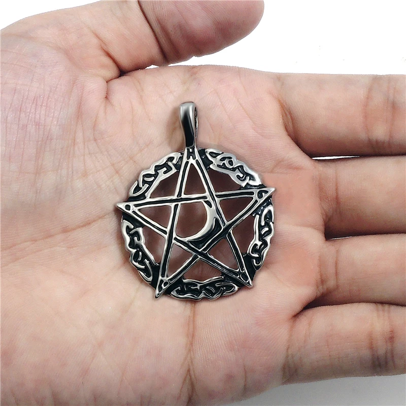 Мужская кельтская Подвеска из олова со звездами ожерелье чокер 24 дюйма ювелирные