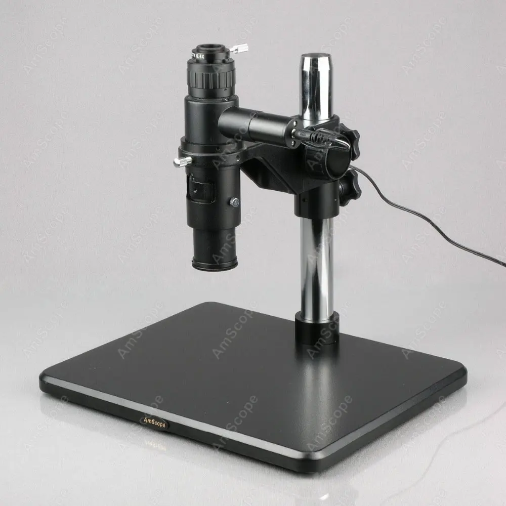 Микроскоп с зумом для осмотра амскоп поставки 11X 80X микроскоп