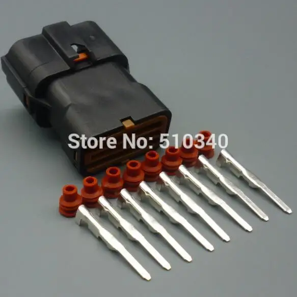 

1set 8pin 2mm male Plastic parts replacement parts Automotive Connectors