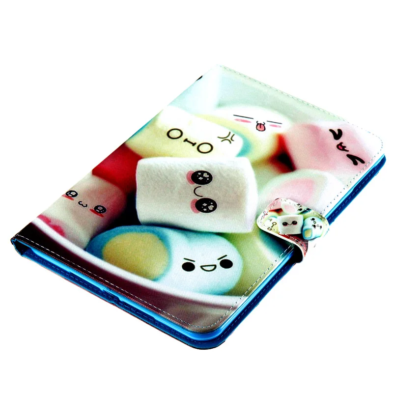 Ikasefu искусственная кожа Coque Fundas для мини IPad Mini 5 ТПУ силиконовый назад выложить