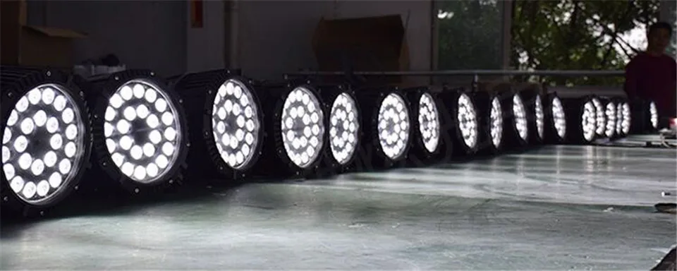 24X18 W 24x12 W IP65 Водонепроницаемый светодиодный Par огни, RGBWA+ УФ 6in1 светодиодный PAR DMX512 управления профессиональной студийное диджейское оборудование огни диско