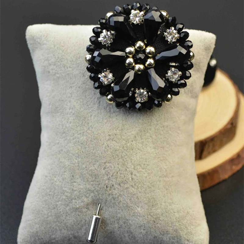 Mdiger модная брошь в виде маргариток Цветочная Брошь с отворотом из бисера Мужская