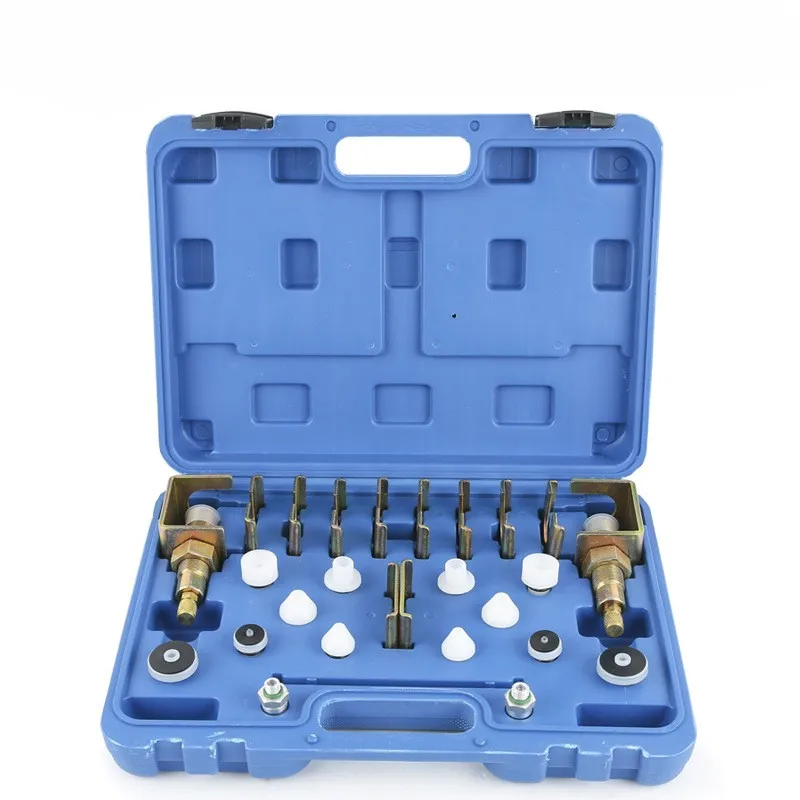 

Air conditioning refrigerant pipeline leak detection tools Automobile air conditioning system leak detection tools