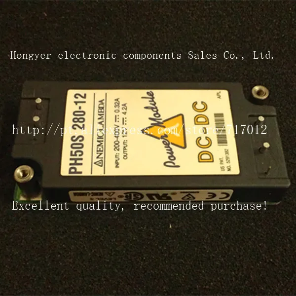 

Free Shipping PH50S280-12DC/DC: 280V-12V-50W,Can directly buy or contact the seller