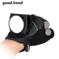 good hand cycling gloves with rearview mirror men women mtb road bike gloves half finger bicycle gloves padded outdoor sport