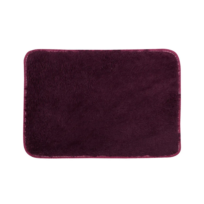 Мягкие удобные полиэфирные прямоугольные коврики, противоскользящий ворсистый ковер для столовой, дома, спальни, ковер, напольный коврик#1013 B - Цвет: K